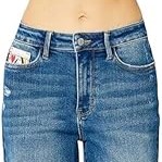 Hearts Coin Pocket Boyfriend Relaxed Fit Jeans