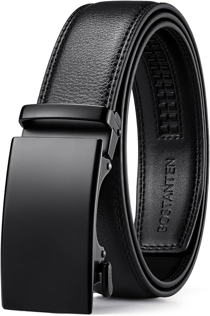 Mens Belt Leather Ratchet Belt For Men Dress