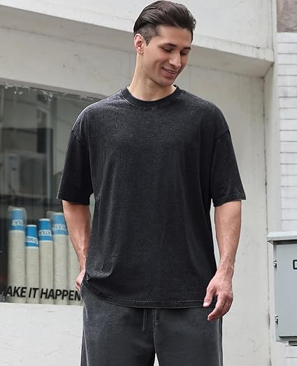 Men's Cotton T-Shirts Oversized Unisex - Image 3