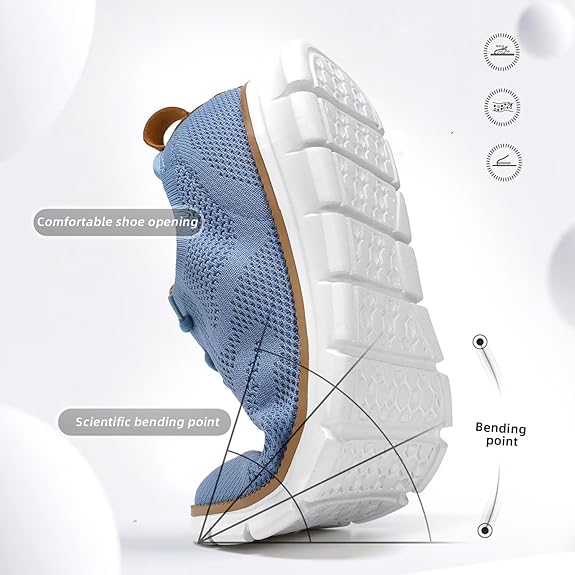 Shoes Fashion Mesh Casual Dress Walking Sneakers - Image 3