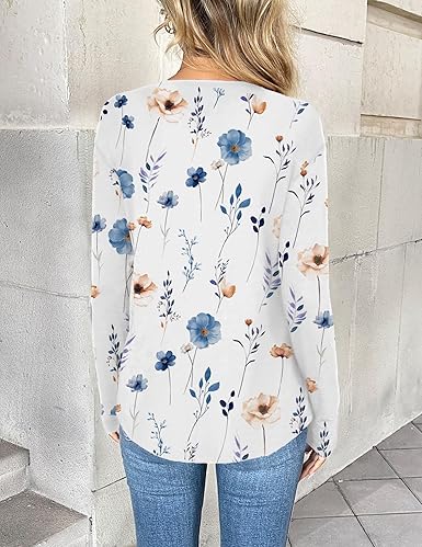 Tops Dressy Casual V Neck - Image 4